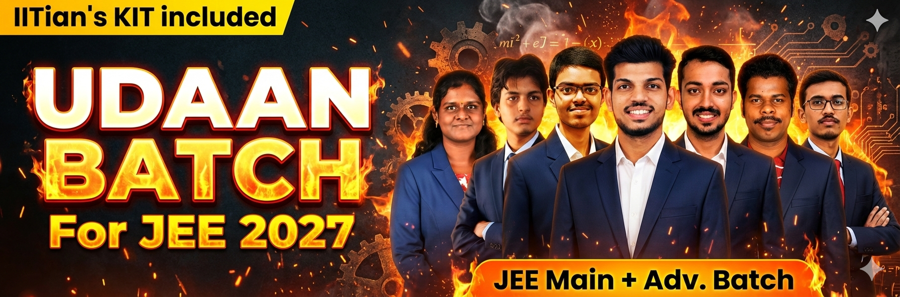 UDAAN Batch 2027 Banner